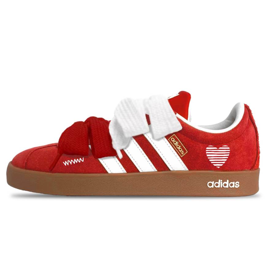 Adidas Adidas VL Court Slip Resistant, Abrasion Resistant, Lightweight, Breathable