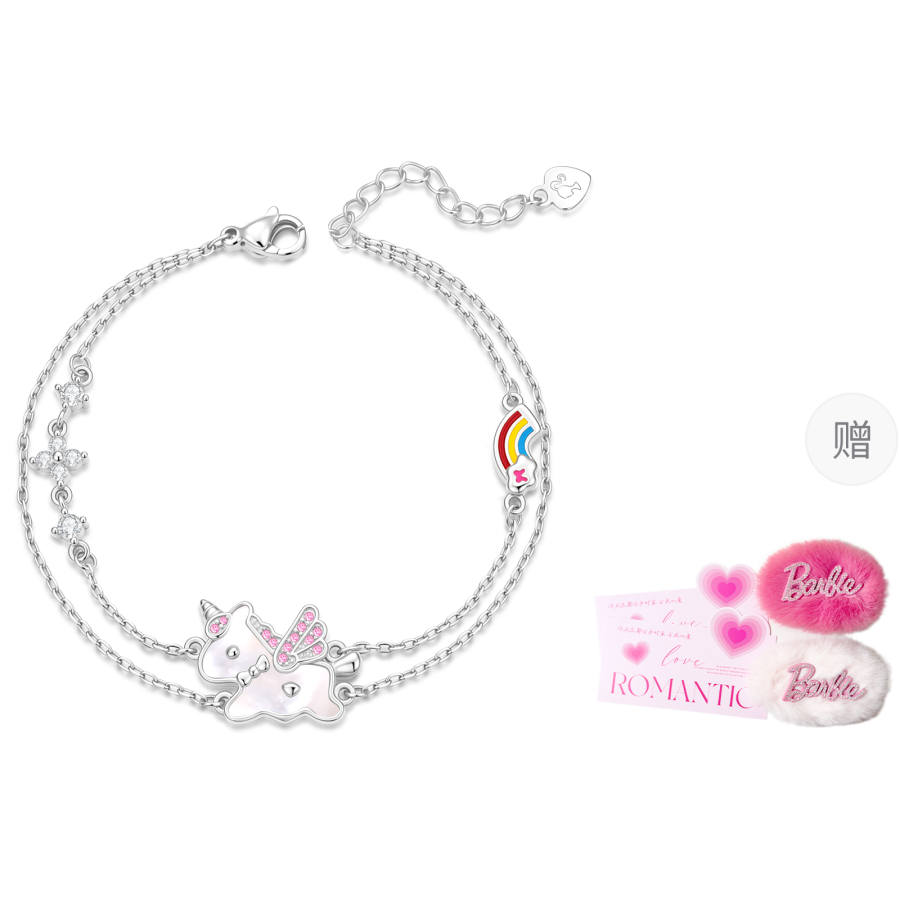 Barbie Synthetic Cubic Zirconia Alloy Bracelets Women's