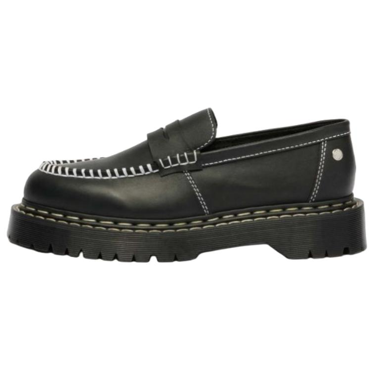 Dr.Martens PENTON BEX Leather Loafers 3.5cm Unisex Black