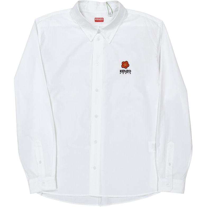 KENZO KENZO Boke Flower Embroidered Buttoned Shirt