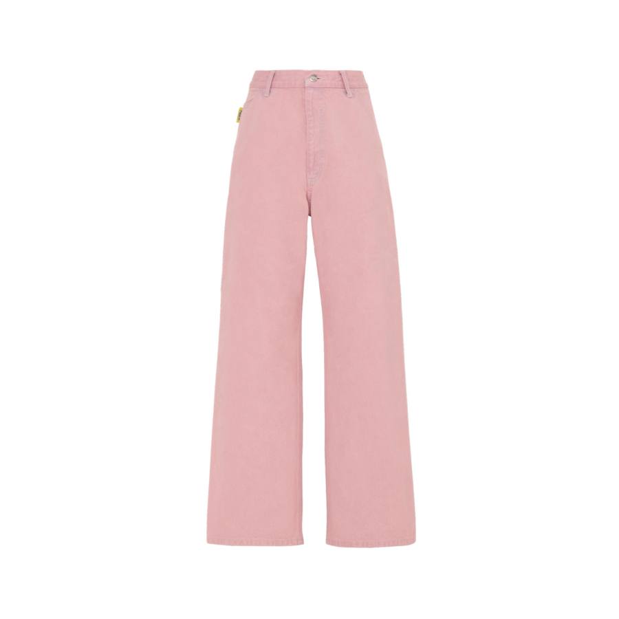 Onitsuka Tiger DENIVITA WS WIDE DENIM PANTS Jeans Women's Pink