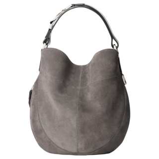 Lemaire Suede Hobo Bag Handbag Women's Mink