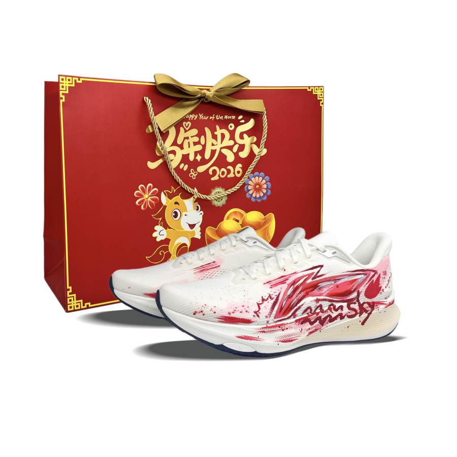 Li-Ning Li Ning Red Hare 9 Cushioning Slip Resistant Abrasion Resistant Low top Casual Training Physical Fitness Test & Exam
