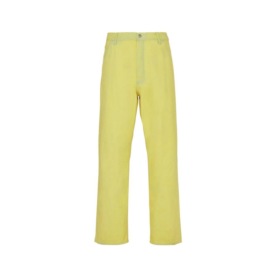 Onitsuka Tiger DENIVITA WIDE DENIM PANTS Jeans Men's Yellow