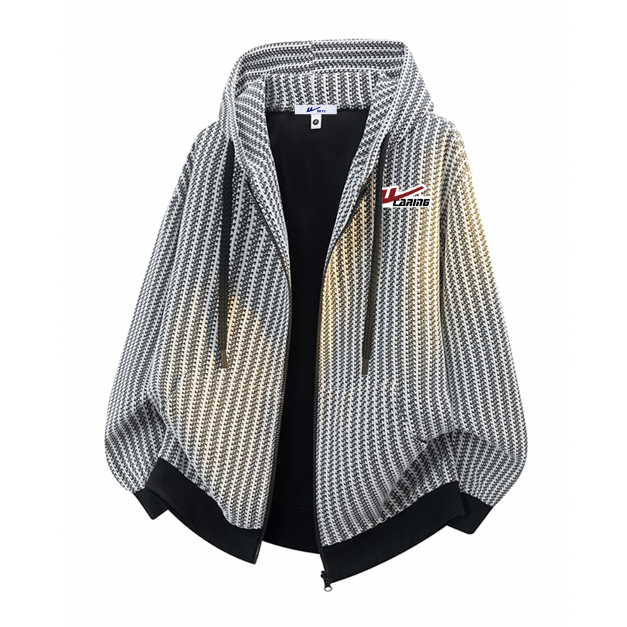 WARRIOR Sweatshirts Unisex Hooded Thickened Cardigan