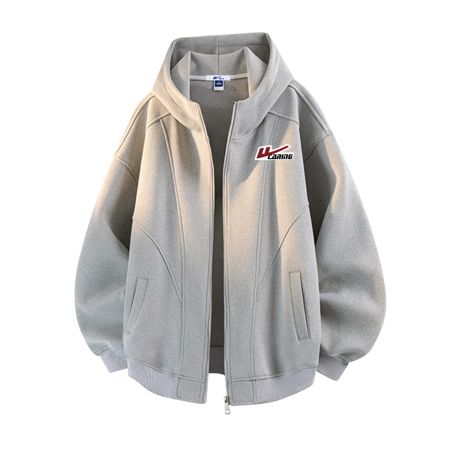 WARRIOR Sweatshirts Unisex Hooded Moderate Cardigan