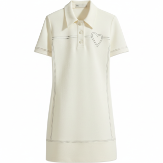 TORY BURCH Short Sleeved Dress Women's
