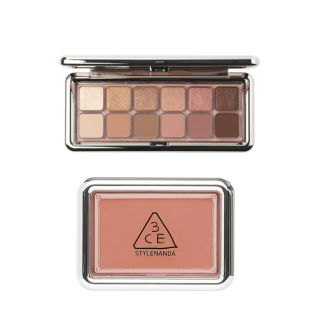 3CE Eye Shadow Blush Makeup Sets Easy to Blend Shimmer Natural Matte