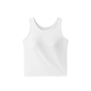 MANNIFEN Tank Tops Women's Crew Neck Moderate Straight Fit