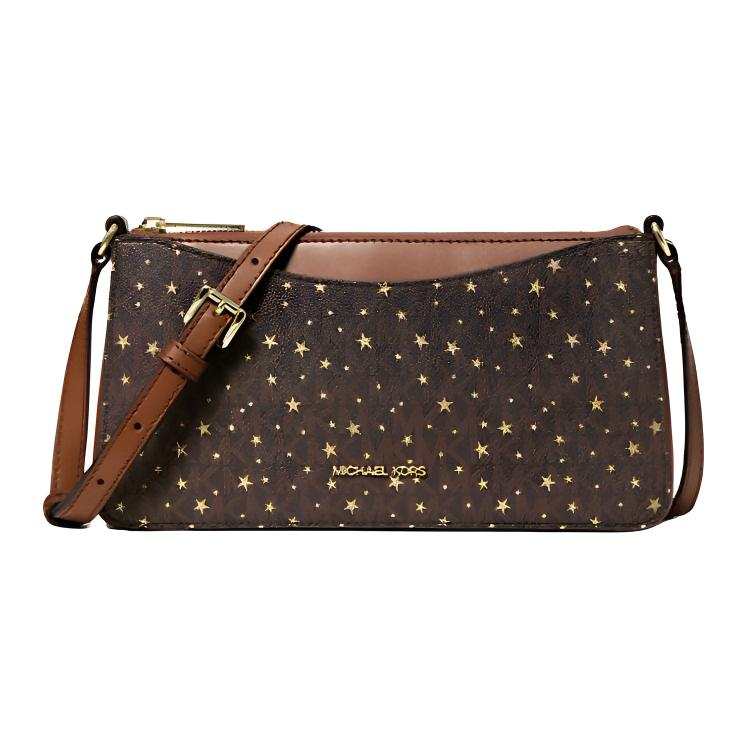 MICHAEL KORS Artificial Leather Shoulder Bag, Crossbody Bag Medium Women's Brown