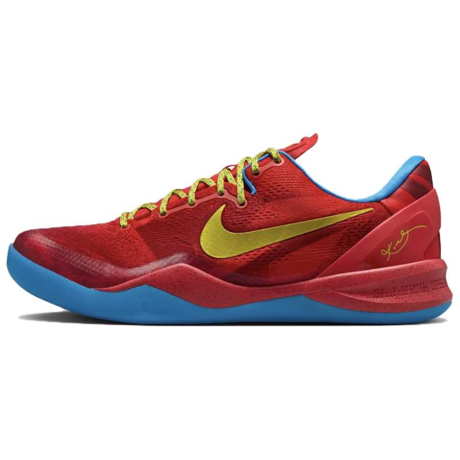 Nike Nike Kobe 8 Rebound Grip Low top Basketball Shoes Unisex Red