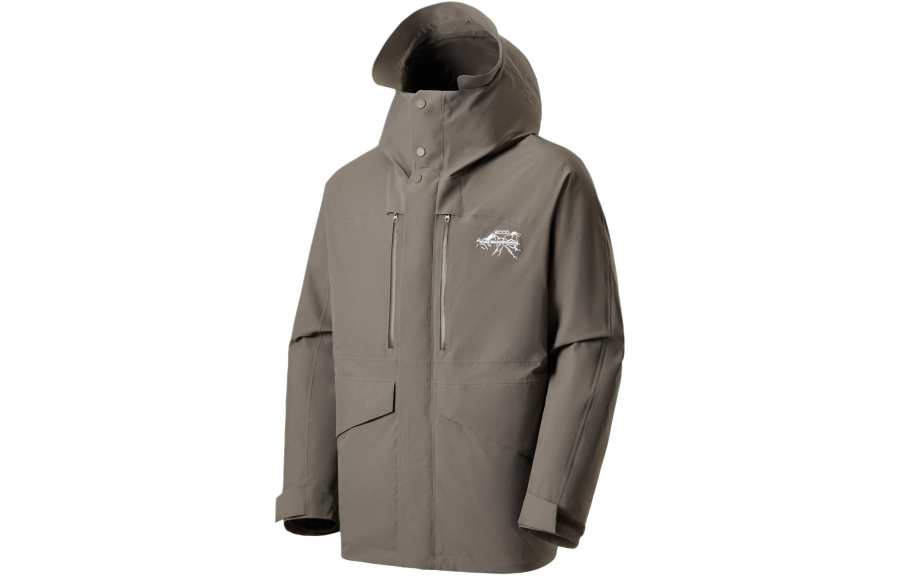 Ecco x BAISHAN,LIANMINGKUAN Windproof, Thermal, And Water Repellent Windbreaker Jacket Men's