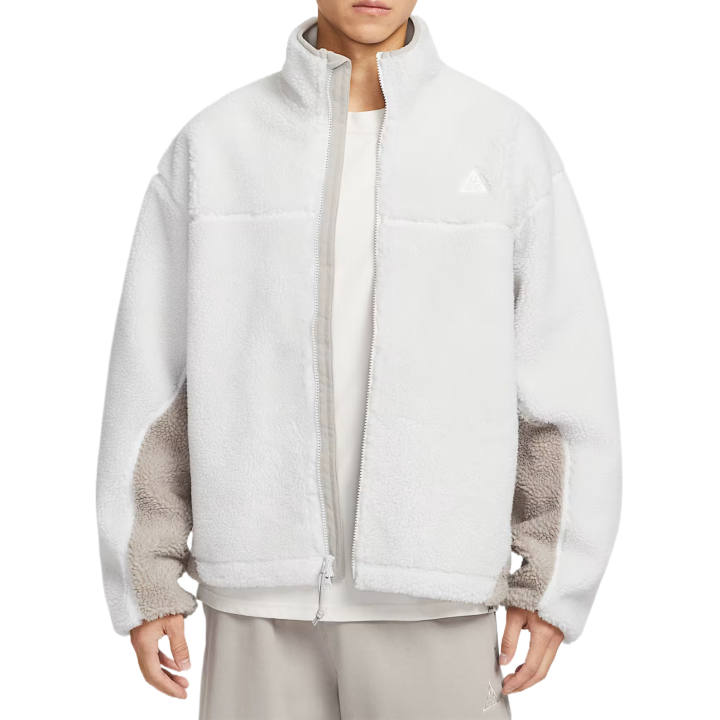 Nike Nike ACG Jackets Men's Dust Photon/University Gray/Mist Gray/Mountain White Stand Collar Fleece Lined Other