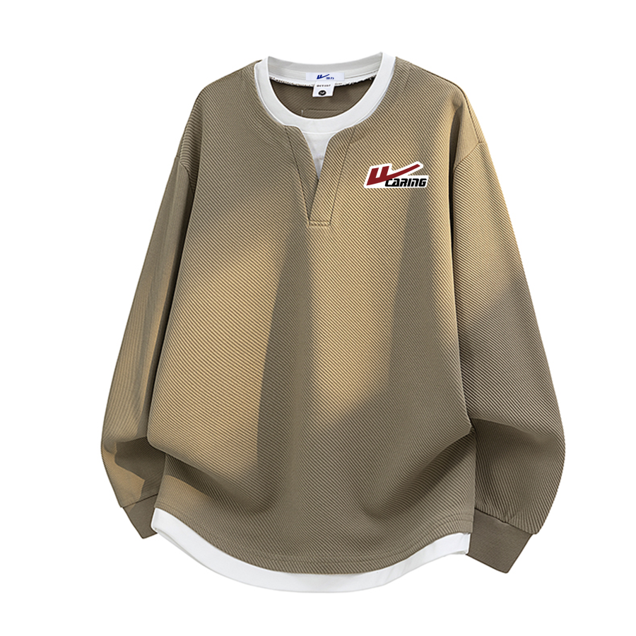 WARRIOR WARRIOR Sweatshirts Unisex Crew Neck Thickened Regular