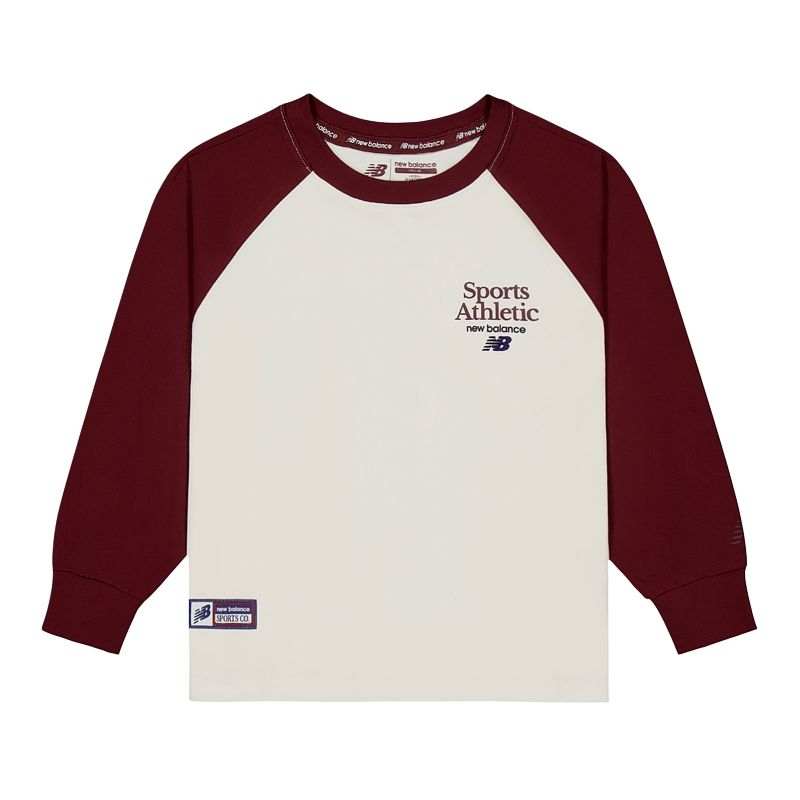 New Balance New Balance Kids T Shirts Crew Neck Moderate