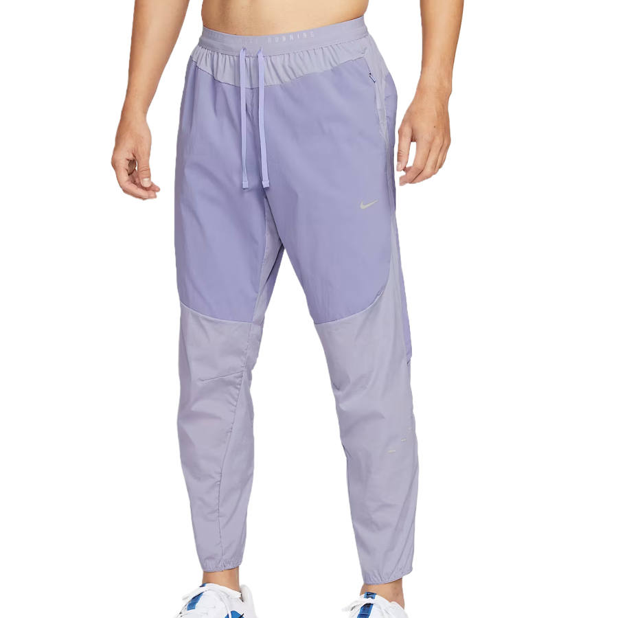 Nike Nike Running Pants Men's Iron Purple/Misty Gray Blue/Light Thistle Purple Moderate