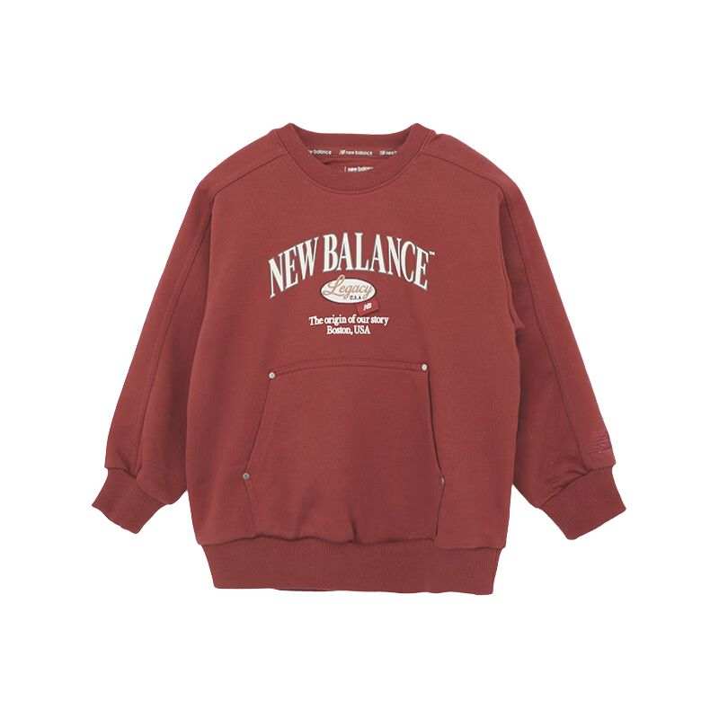 New Balance New Balance Kids Sweatshirts Crew Neck Moderate