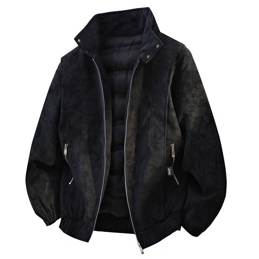 Jeep Jeep Down Jackets Unisex Lapel Thickened Down Jacket