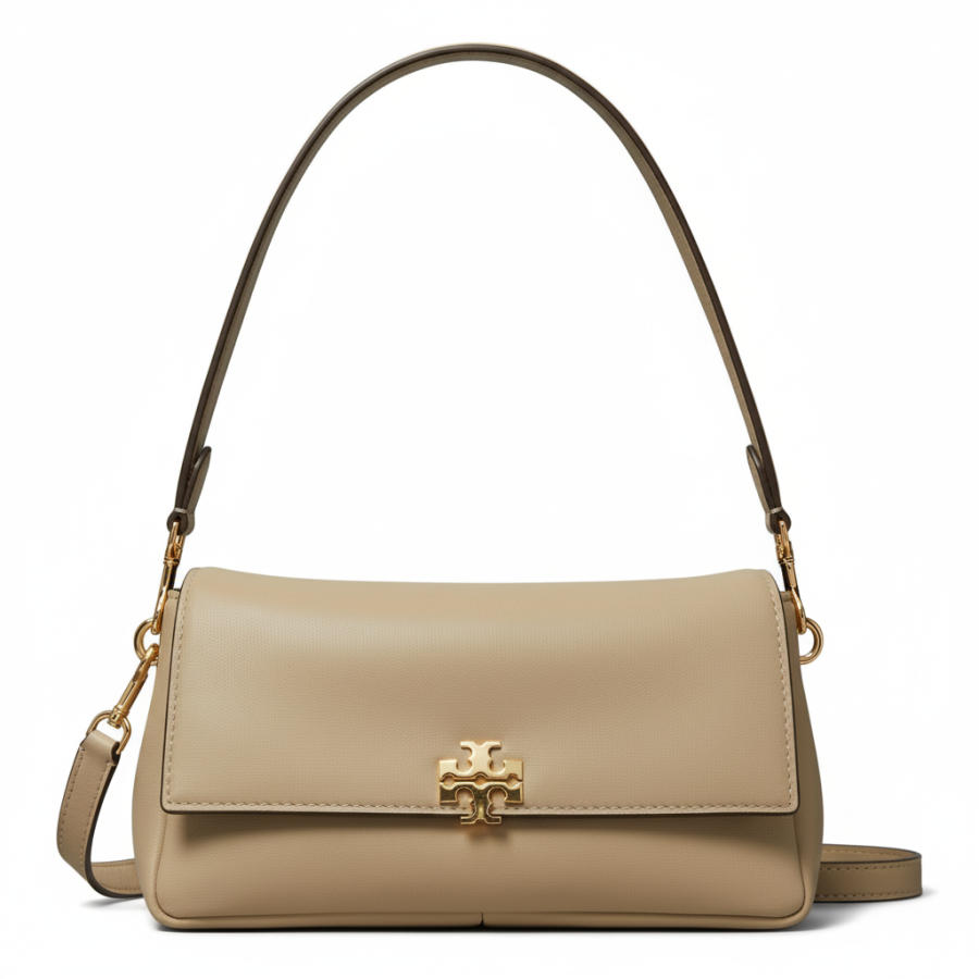 TORY BURCH TORY BURCH Leather Shoulder Bag Small Women's Soft Water Mud