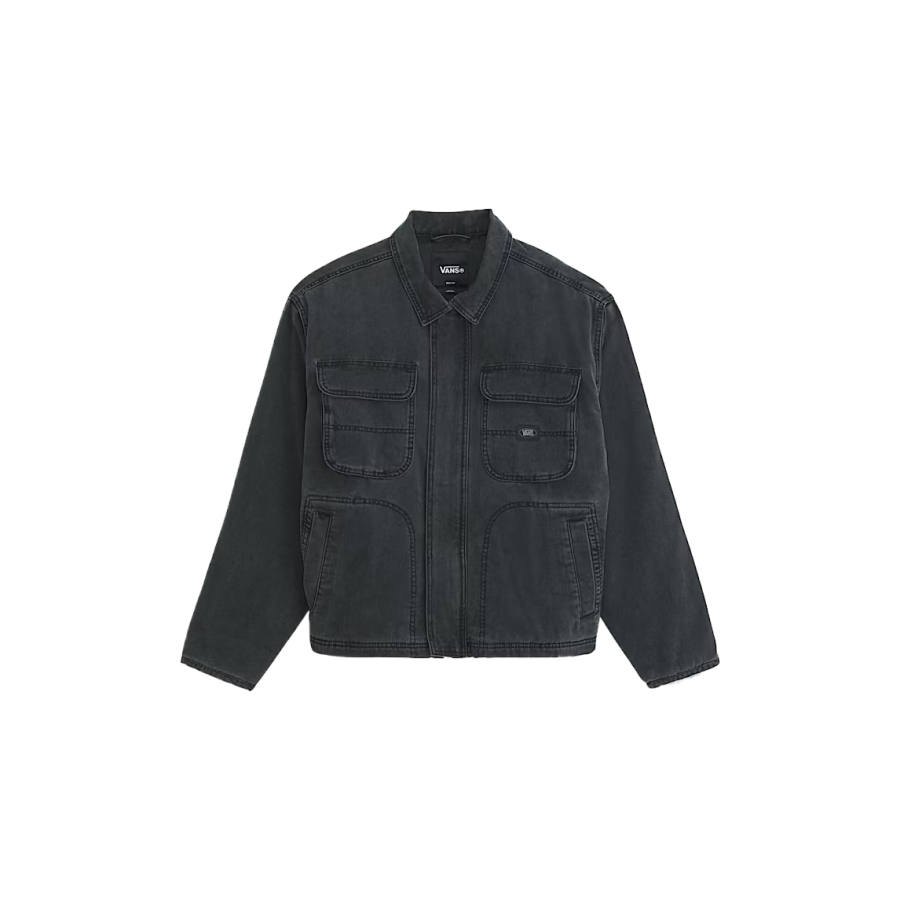 Vans Vans Jackets Men's Black Lapel Moderate Other