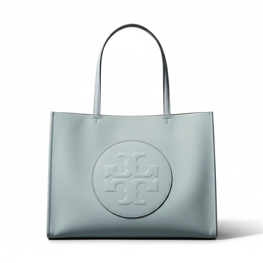 TORY BURCH Ella Artificial Leather Shoulder Bag Small Women's Crane Feather Blue