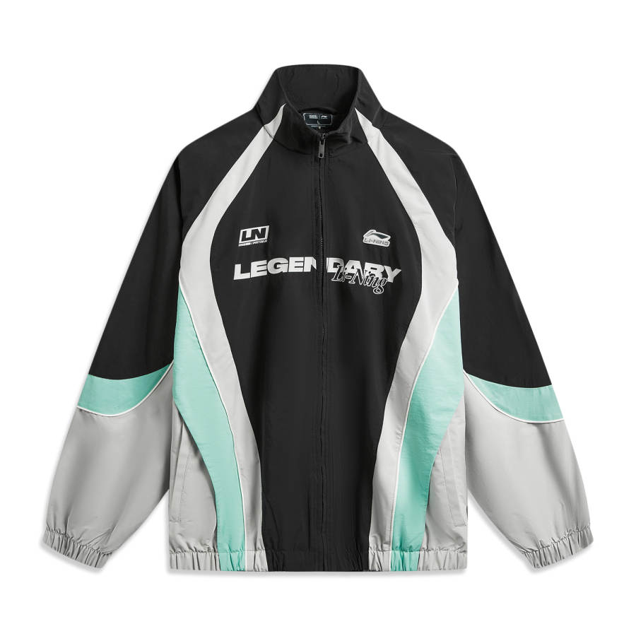 Li-Ning Li Ning x LEAGUE OF LEGENDS Sports Life Collection Trench Coat Men's Black