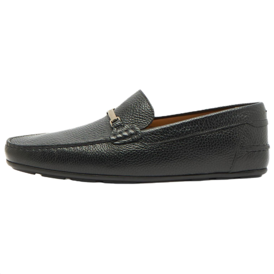 BALLY Clay Casual Leather Shoes Men's Black