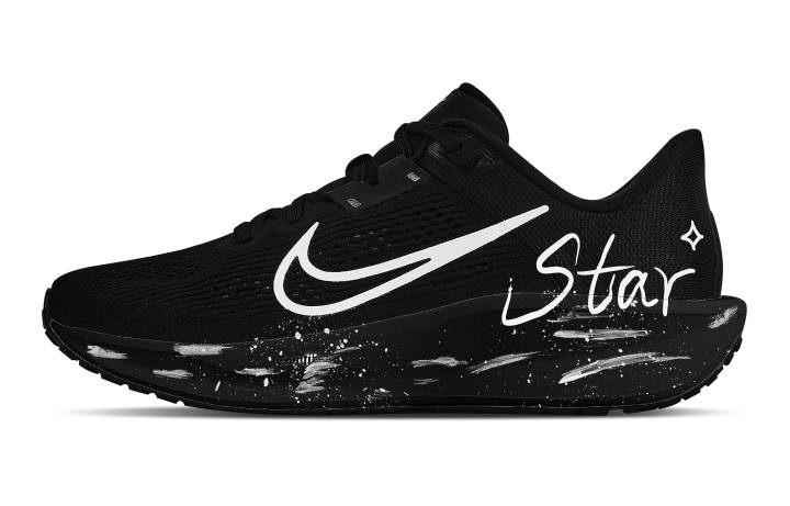 Nike Nike Quest 6 Rebound Low top Casual City Commuting Training Running Shoes Men's Black