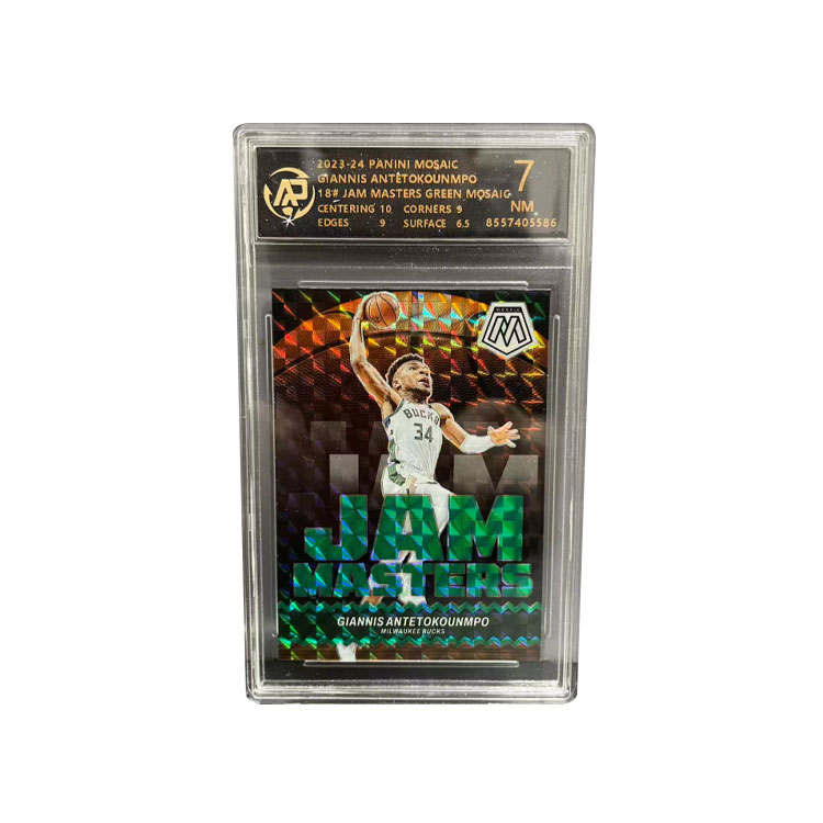 PANINI MOSAIC Letter Bro, Large Head Mosaics Refringence, Rare Collectibles Graded Cards 1 Pc