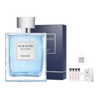 FENSHINE Blue Tone Fresh Men's Perfume, Youth Fragrance Marine Floral Scent Eau De Toilette 100ml
