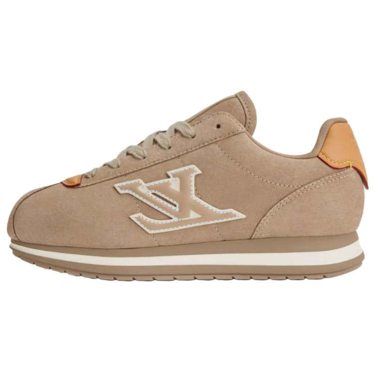LOUIS VUITTON Buttersoft Low top Casual Shoes Unisex Beige