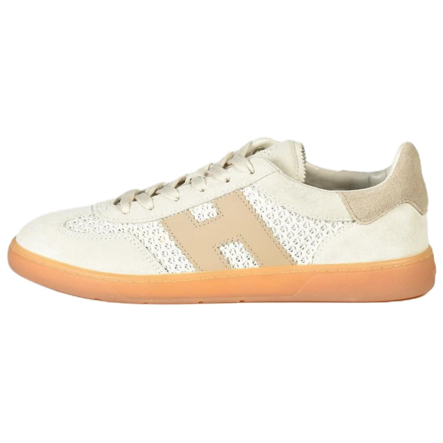 HOGAN Cool Low top Skateboard Shoes Women's Beige