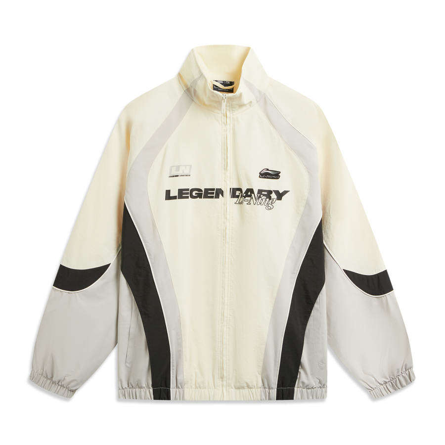 Li-Ning Li Ning x LEAGUE OF LEGENDS Sports Life Collection Trench Coat Men's Ecru