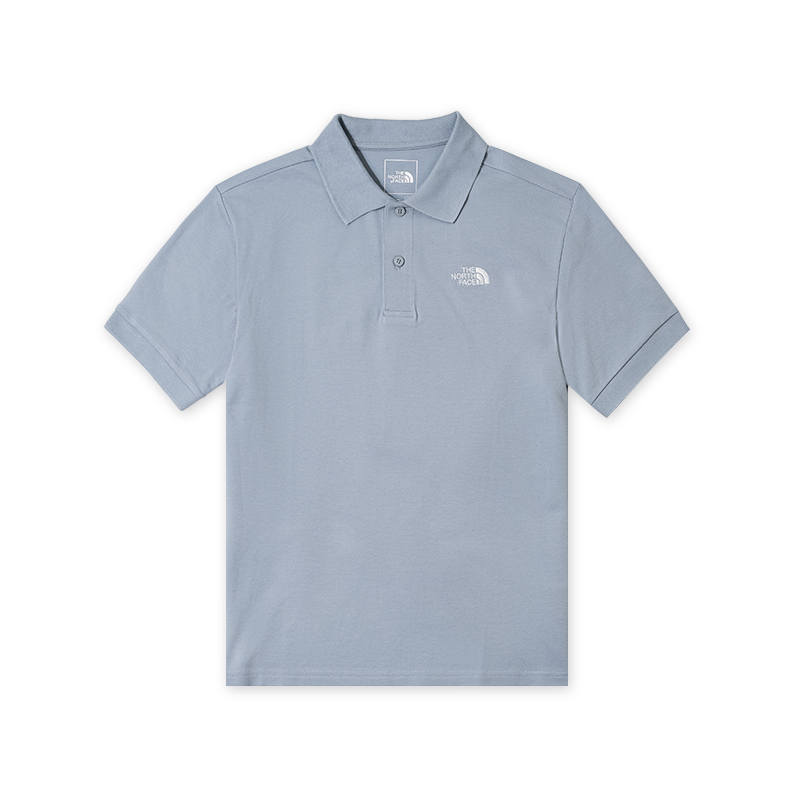 THE NORTH FACE SS26 Polo Shirt Men's Light Gray