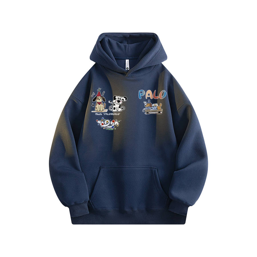 PAL ONGACO Sweatshirts Unisex Hooded Moderate Regular