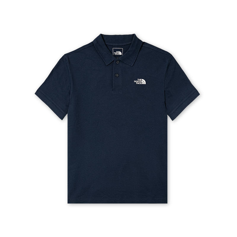 THE NORTH FACE SS26 Polo Shirt Men's Navy Blue