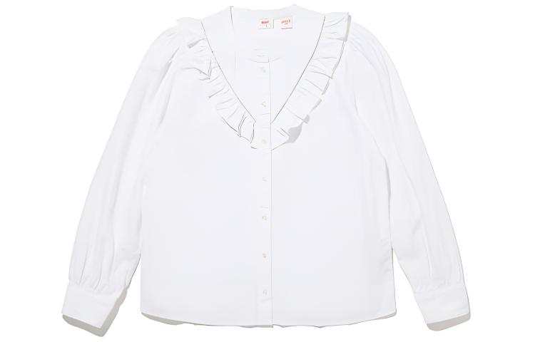 Levis Levis Shirts Women's White Crew Neck Moderate Other