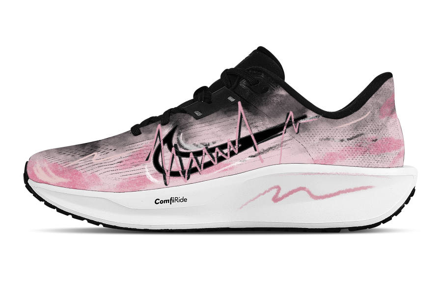 Nike Nike Quest 6 Rebound Low top Casual City Commuting Training Running Shoes Men's Pink Ink