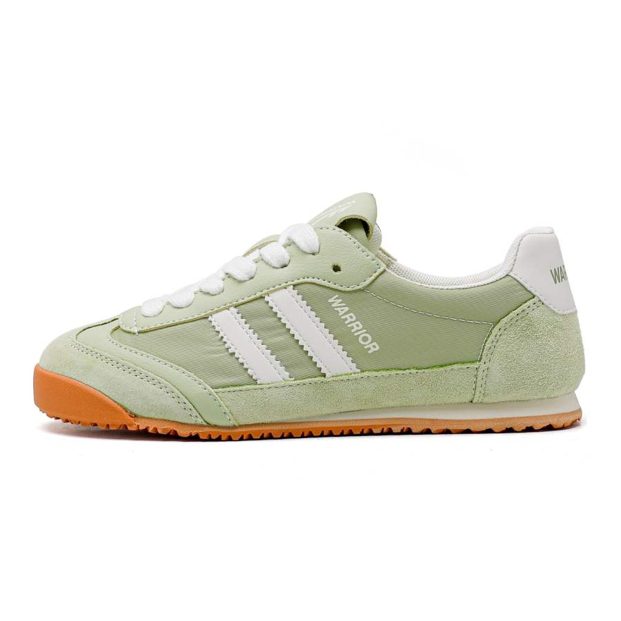 WARRIOR Warrior White Sneakers Fabric Surface Lightweight, Breathable, And Slip Resistant