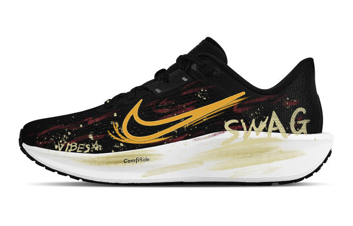 Nike Nike Quest 6 Rebound Low top Casual City Commuting Training Running Shoes Men's Black