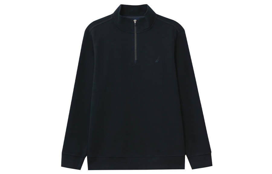 NAUTICA Sweatshirts Men's Stand Collar Moderate Regular