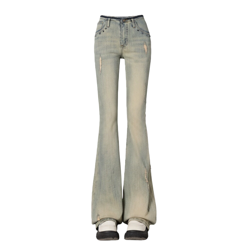 Sugarfunk Jeans Women's Vintage Moderate Flared Pants