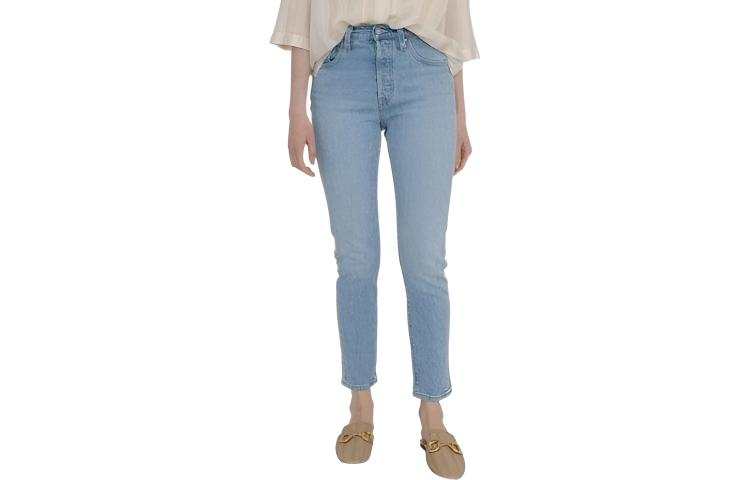 Levis Levis Jeans Women's Light Blue Moderate Slim Fit Pants