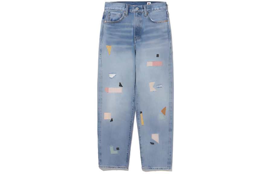 Levis Jeans Women's Blue Moderate Straight Fit Pants