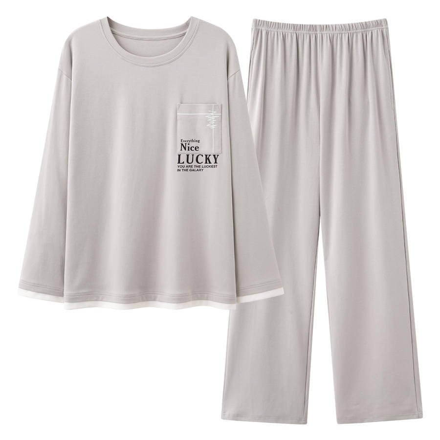 THREEGUN THREEGUN Long Sleeved Pajama Sets Men's