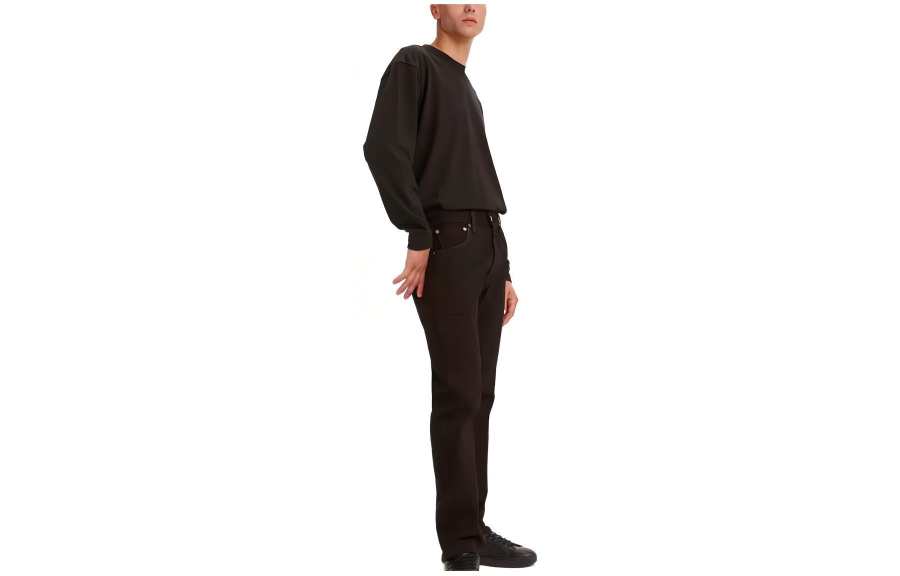 Levis Levis Jeans Men's Black Moderate Straight Fit Pants