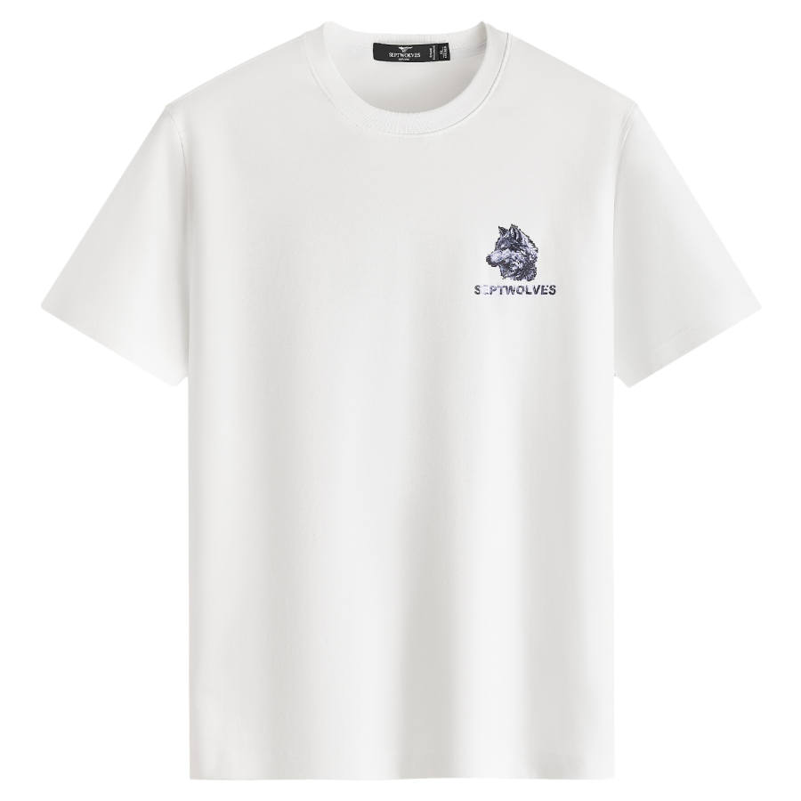 SEPTWOLVES SEPTWOLVES T Shirts Men's Crew Neck