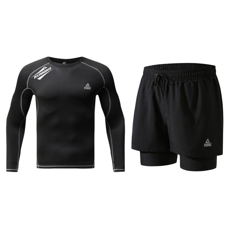 PEAK PEAK Men's Swimwear Men's Two Piece Set Black
