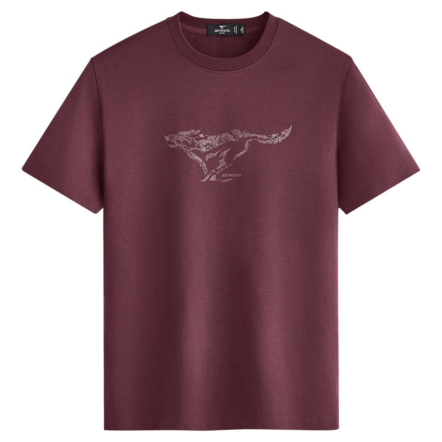 SEPTWOLVES SEPTWOLVES T Shirts Men's Crew Neck