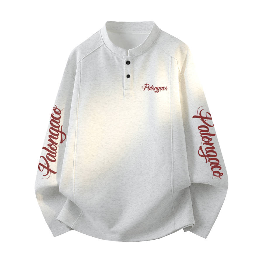 PAL ONGACO T Shirts Unisex Stand Collar Moderate
